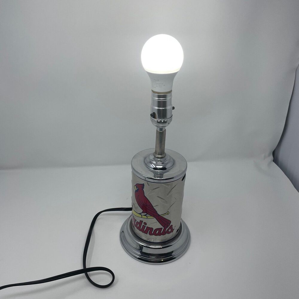 ✨ ST. LOUIS CARDINALS MLB Metal Table Lamp Base - Man Cave ✨